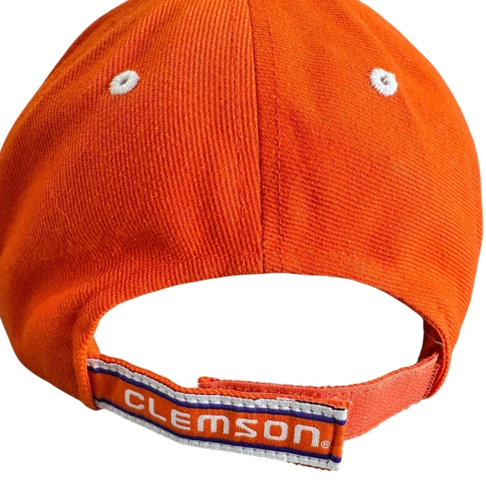 Colosseum Clemson Tigers‎ Hat Youth Orange Paw Logo Strapback Baseball Cap